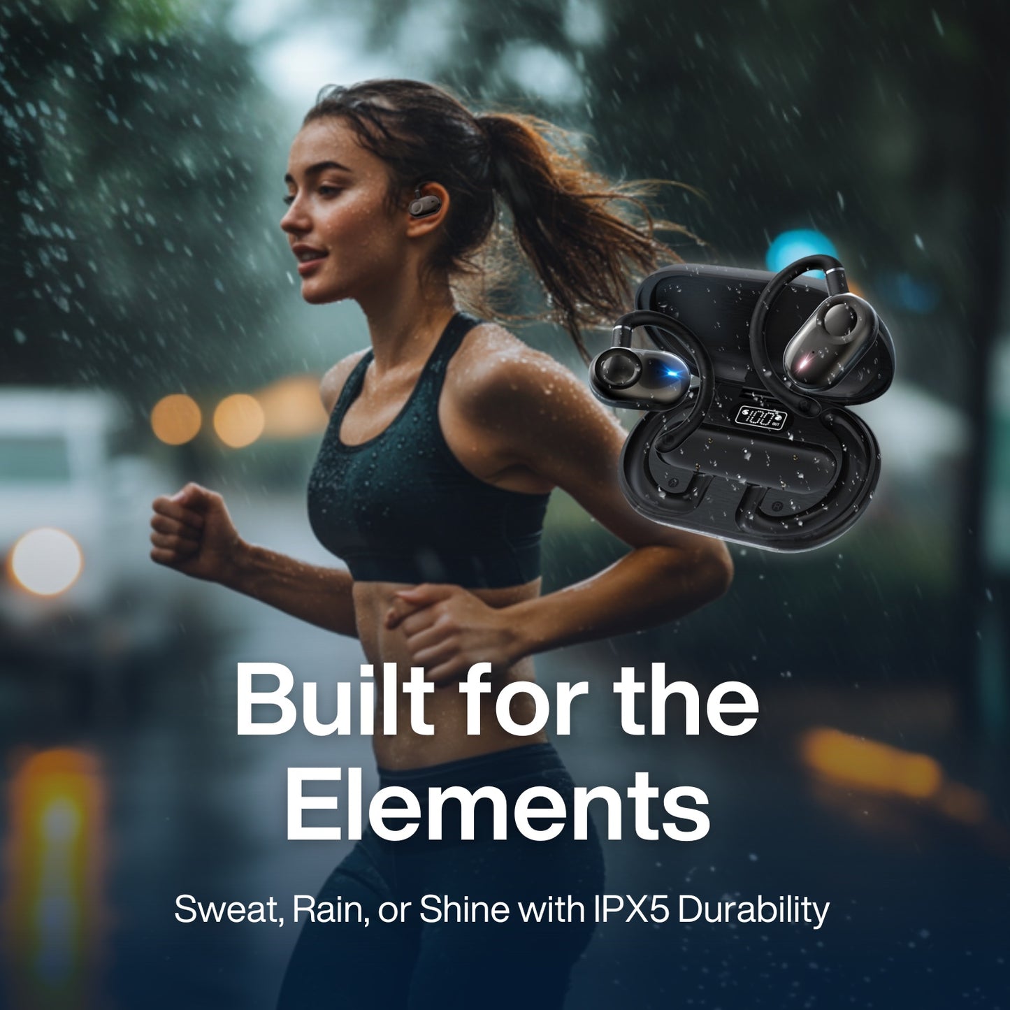 Openbass Fit Open Ear Earbuds Headphones MINDBEAST